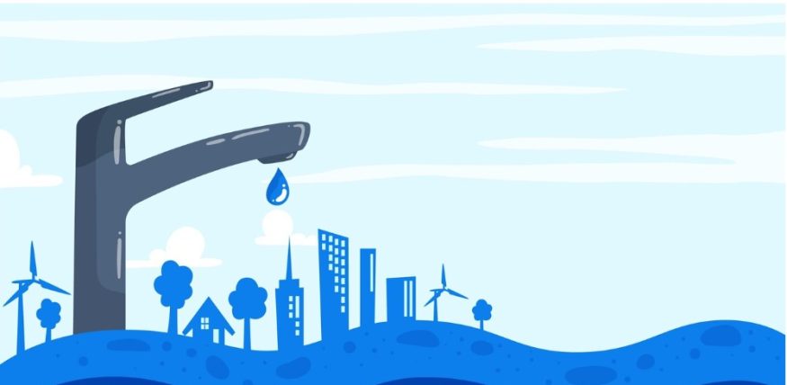 Ilustrasi Gambar Tantangan dalam Manajemen Air Minum di Daerah Urban