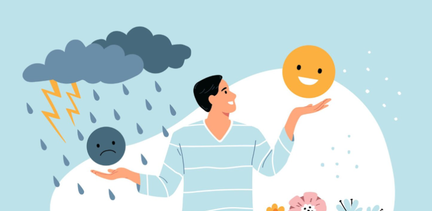 Ilustrasi Gambar Mengelola Emosi Pribadi agar Tidak Membebani Tim