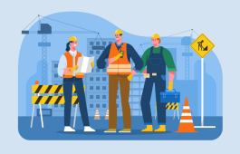 Ilustrasi Gambar Job Safety Analysis pada Pekerjaan Maintenance Gedung