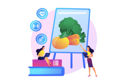 Ilustrasi Gambar Peran Pendidikan Gizi dalam Mendukung Ketahanan Pangan